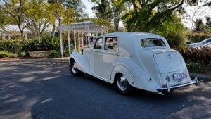 Rolls Royce Silver Dawn Wedding car