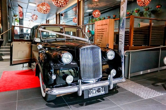 1960s Vanden Plas Wedding car hire Brisbane