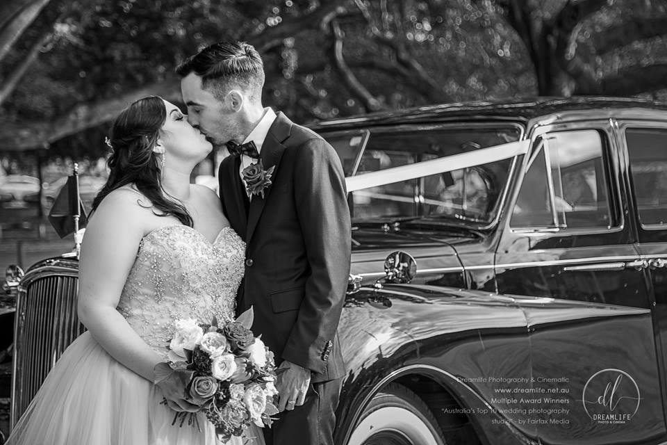 the 1966 vintage wedding car, vanden plas